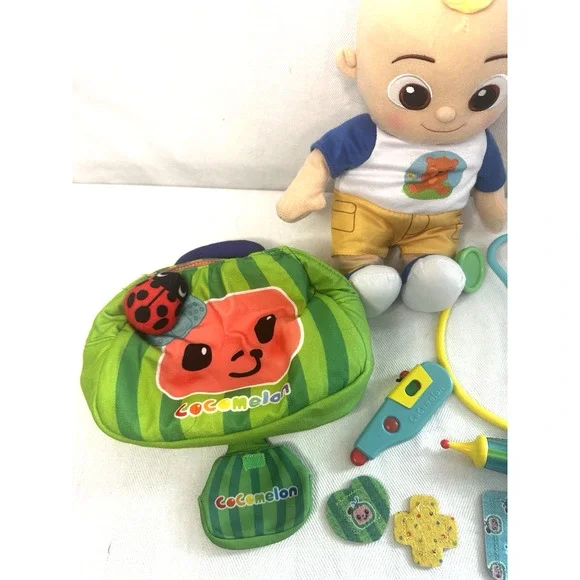 Cocomelon Bundle JJ Toy with Musical Doctor Check Up Set - Picture 3 of 4